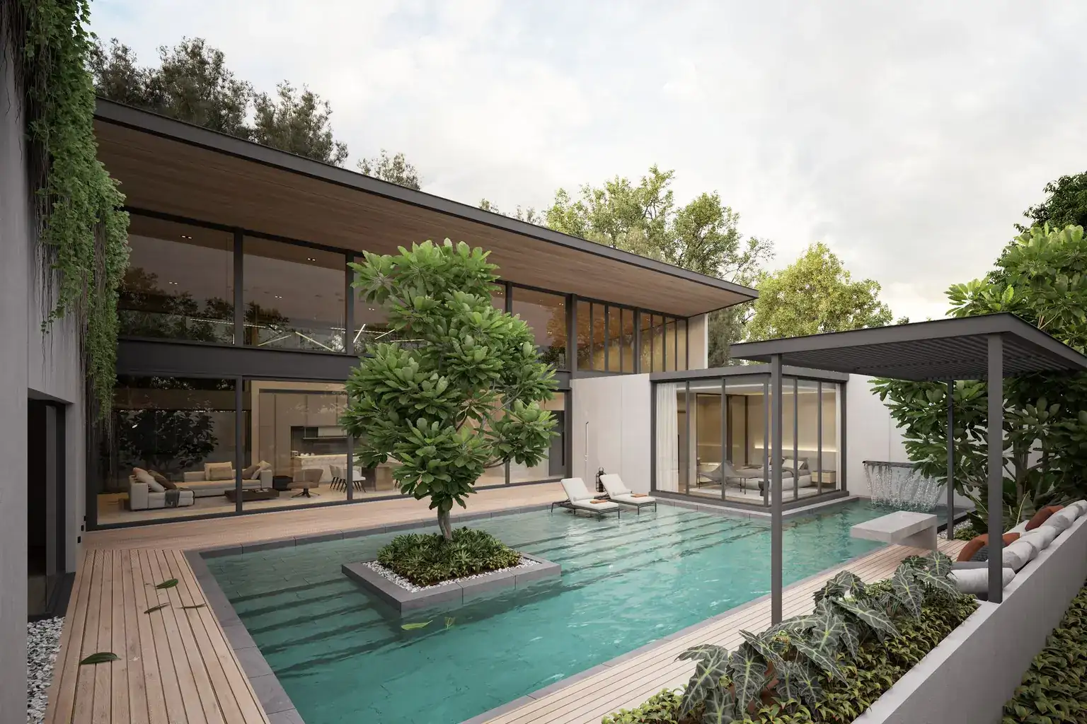 Вилла 3 спальни тип M 529 м² — Poetry Villas, Банг Тао — фото 2