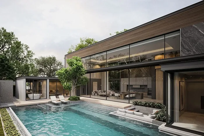 Вилла 3 спальни тип L 561 м² — Poetry Villas, Банг Тао — фото 2