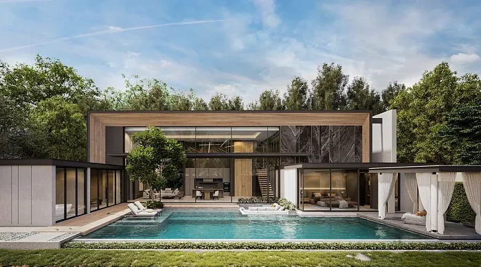 Вилла 3 спальни тип L 561 м² — Poetry Villas, Банг Тао — фото 3