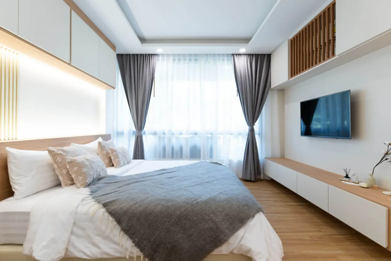 Апартаменты 2 спальни 90 м², ReLife Andaman — вторая спальня, общий план