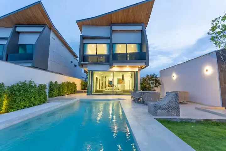 Вилла 3 спальни 180 м² с солёным бассейном — Civetta Grand Villa