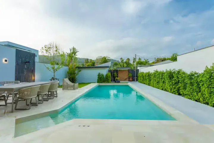 Civetta Grand Villa, Най Харн — 10-метровый бассейн с солёной водой
