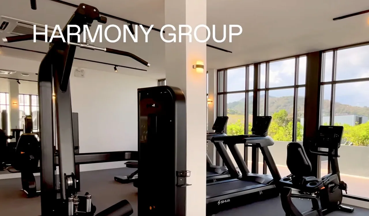 Cardio area of the fitness centre — Harmony, Nai Harn