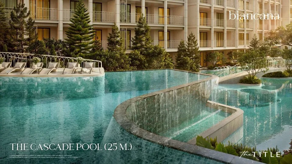 Каскадный бассейн 25 метров — The Title Biancana, Сурин