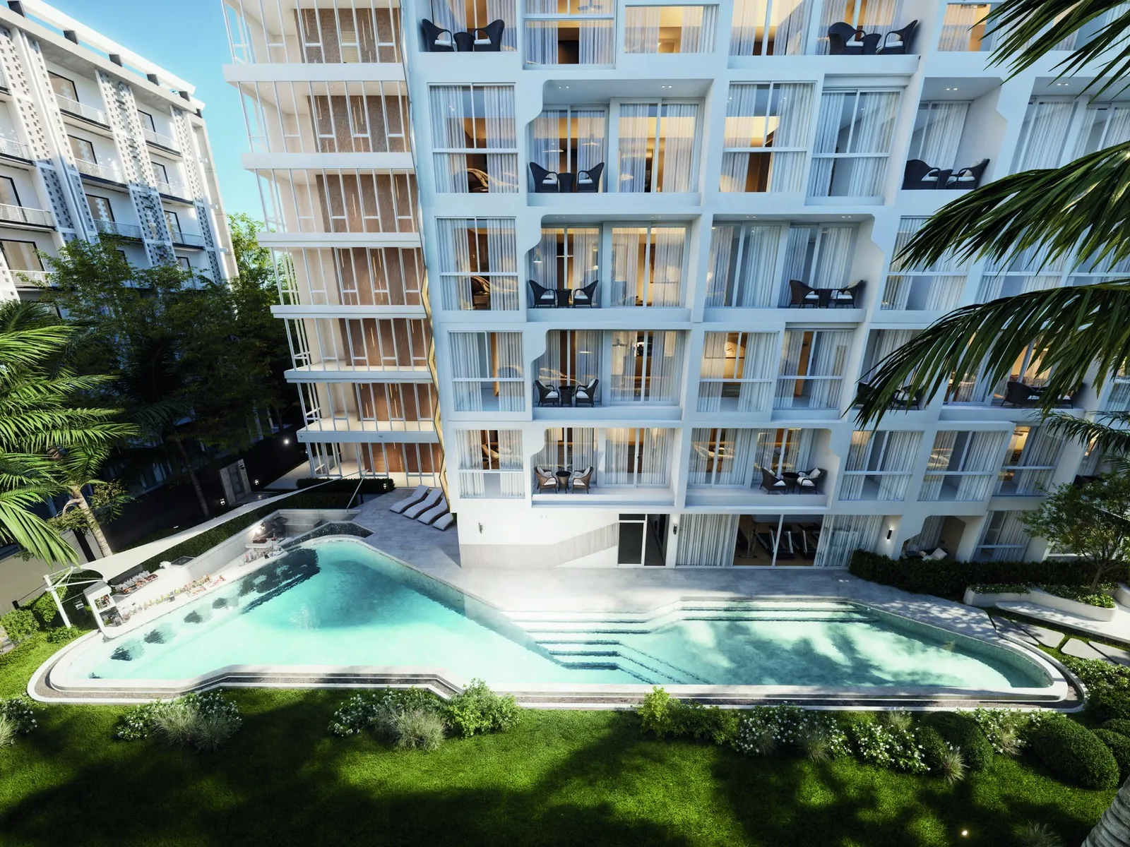 Utopia Urban Glam, Най Харн: планировки, цены и рассрочка 2026