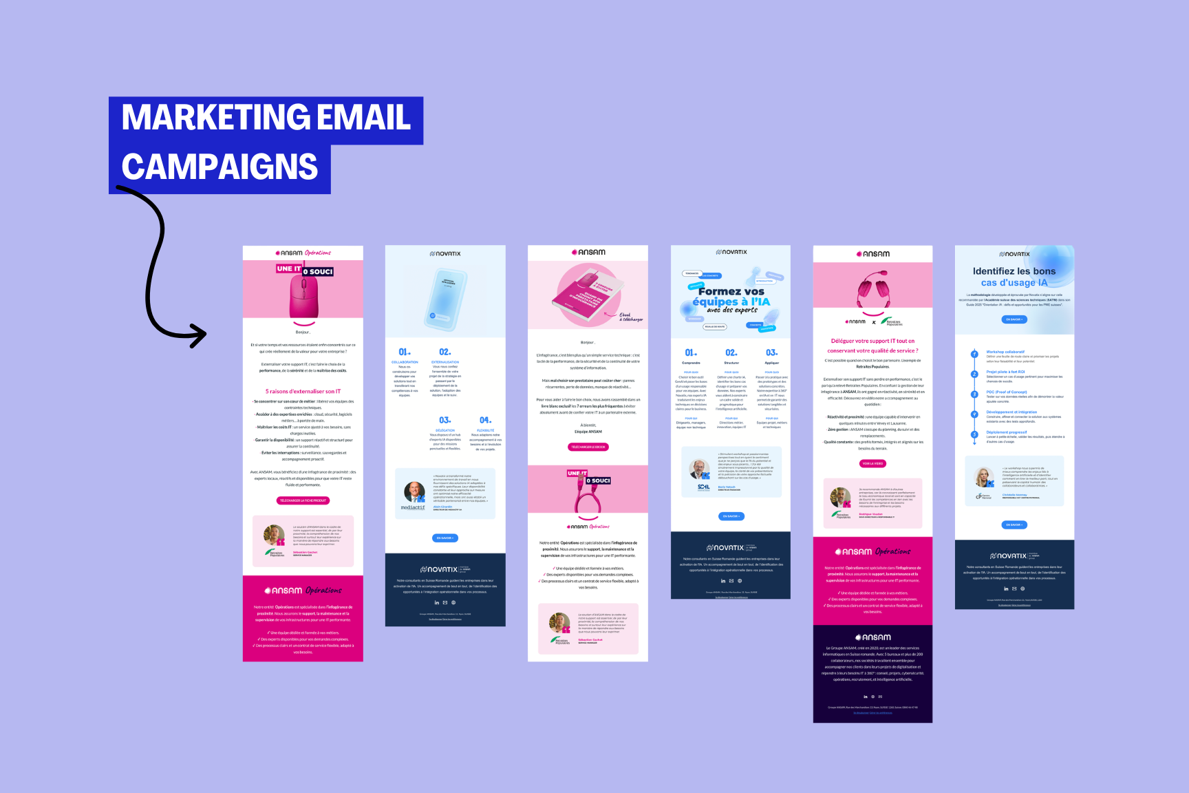 Emailing campaigns