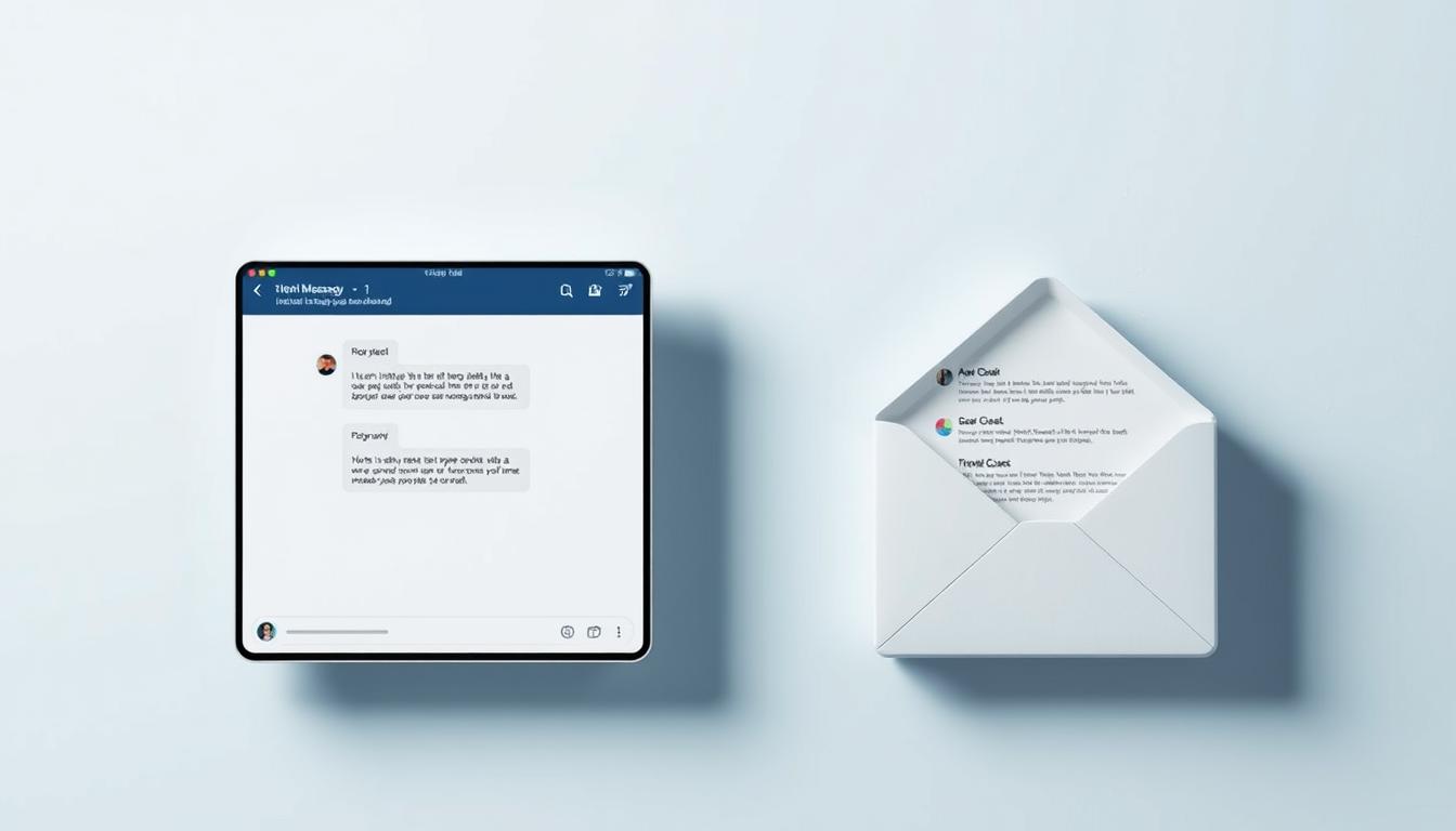 instant messaging vs email comparison