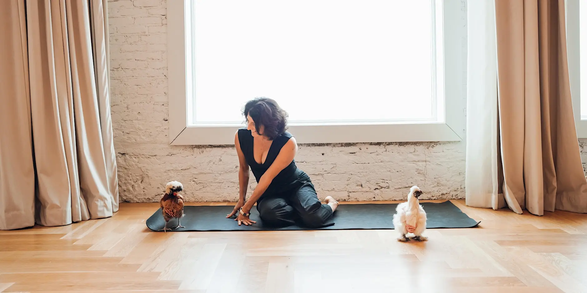 Chicken Yoga