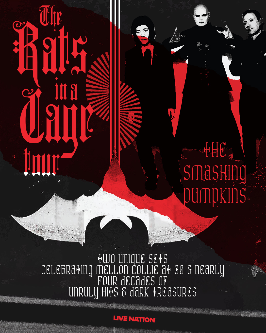The Smashing Pumpkins – The Rats in a Cage Tour