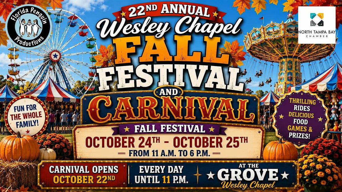 22nd Annual Wesley Chapel Fall Festival & Carnival