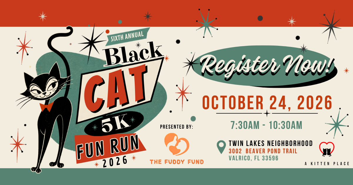 A Kitten Place Black Cat 5K Fun Run & 1 Mile Walk (6th Annual)