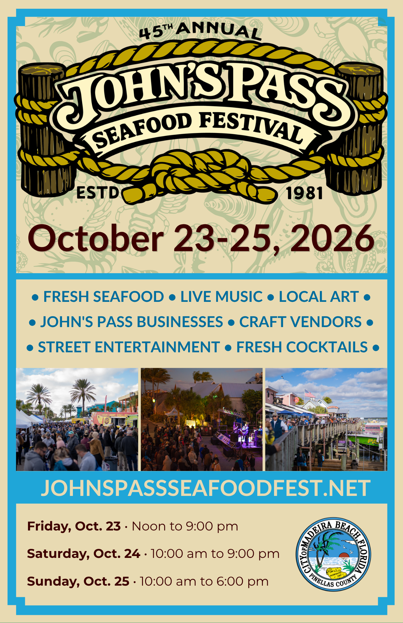 45th Annual John's Pass Seafood Festival