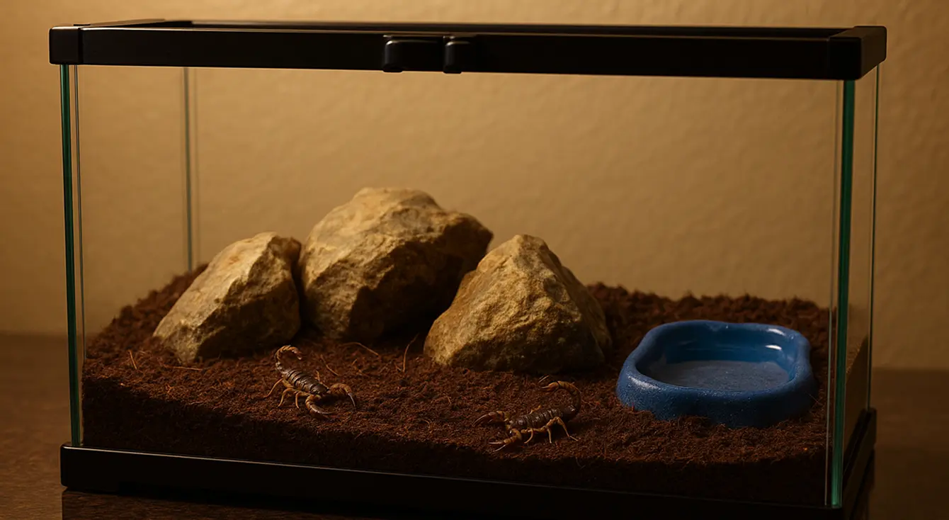 scorpion terrarium