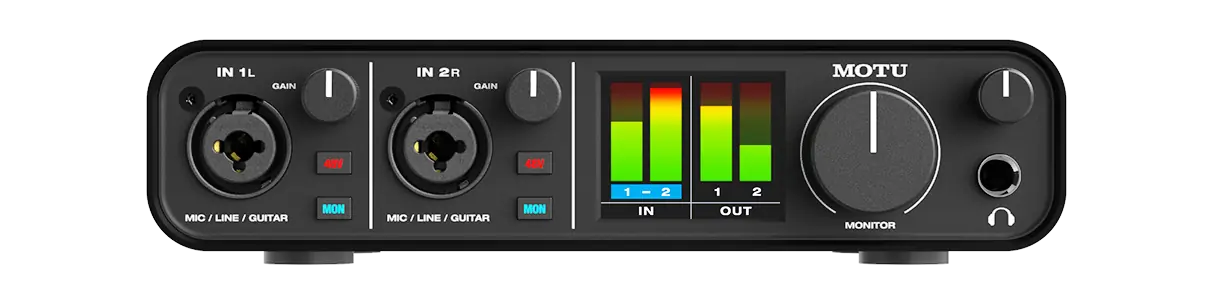 Motu M2 audio interface