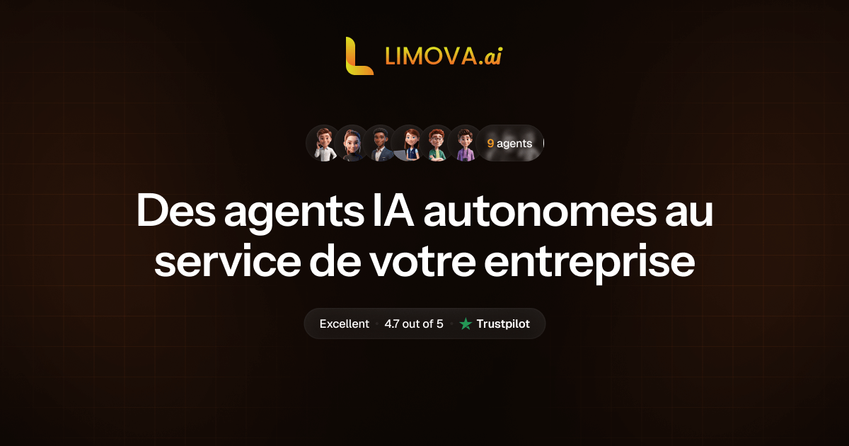 Limova AI - Your 24/7 AI co‑pilot for business automation banner