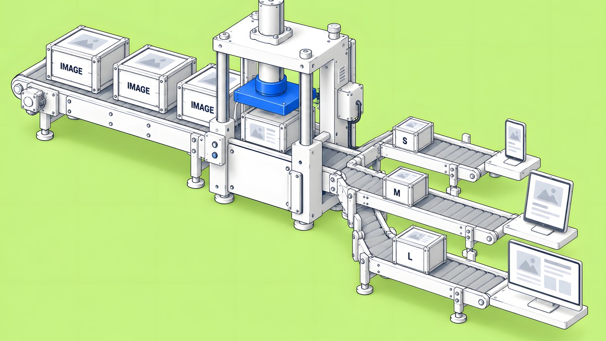 Isometric illustration for: How Do You Optimize Images and Video on a Webflow Site?