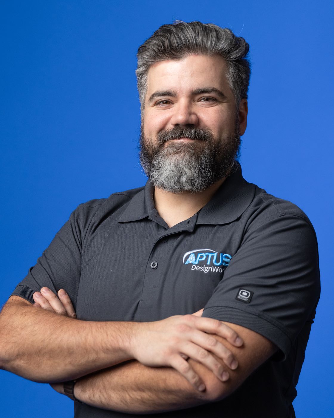 a photograph of an APTUS team member