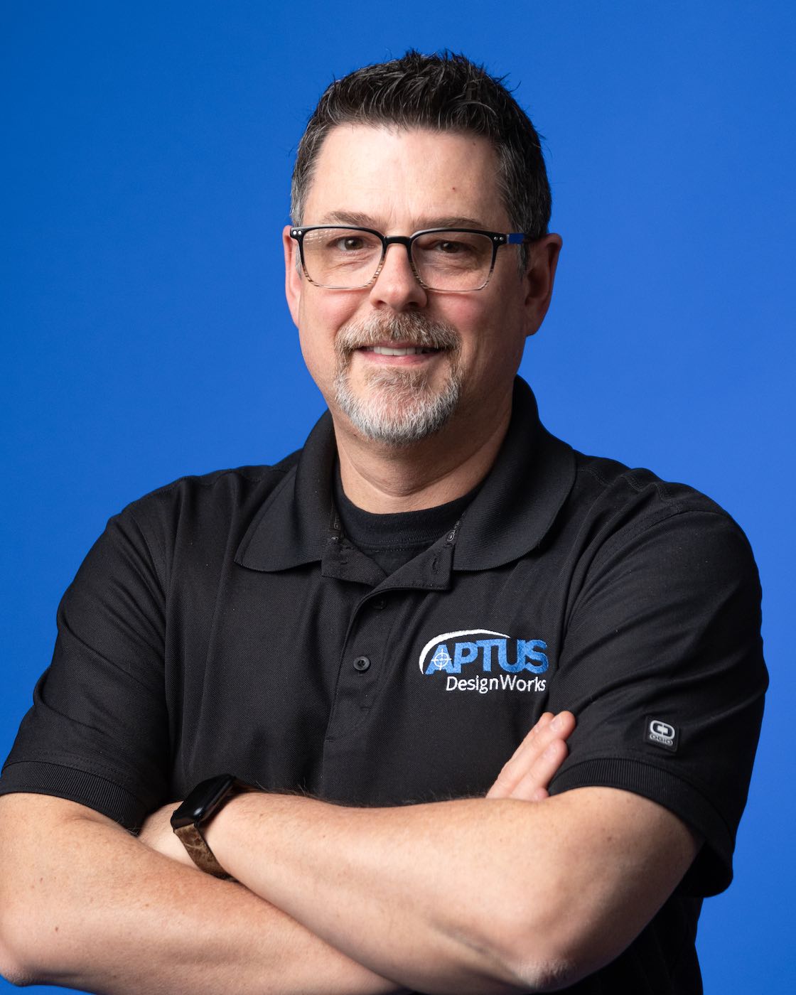 a photograph of an APTUS team member