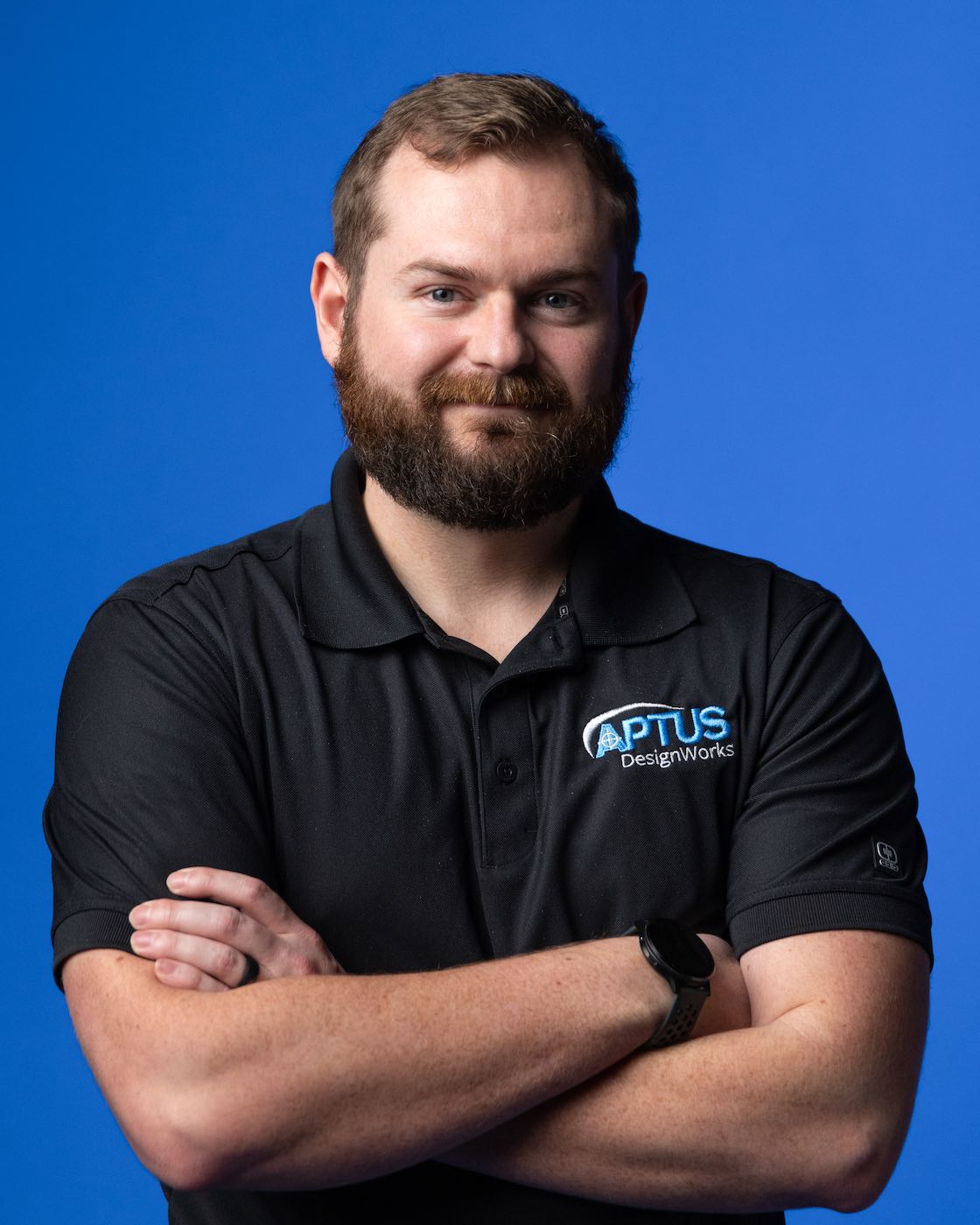 a photograph of an APTUS team member