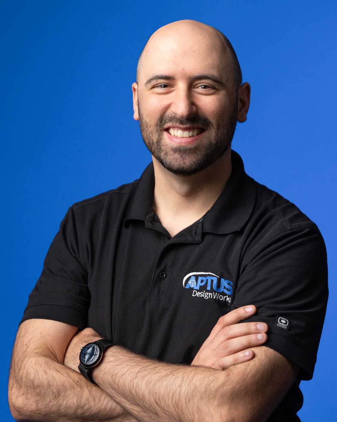 a photograph of an APTUS team member