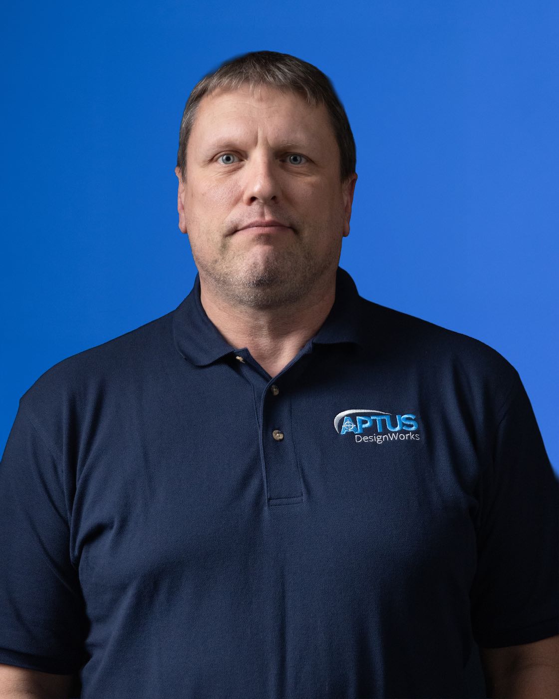 a photograph of an APTUS team member