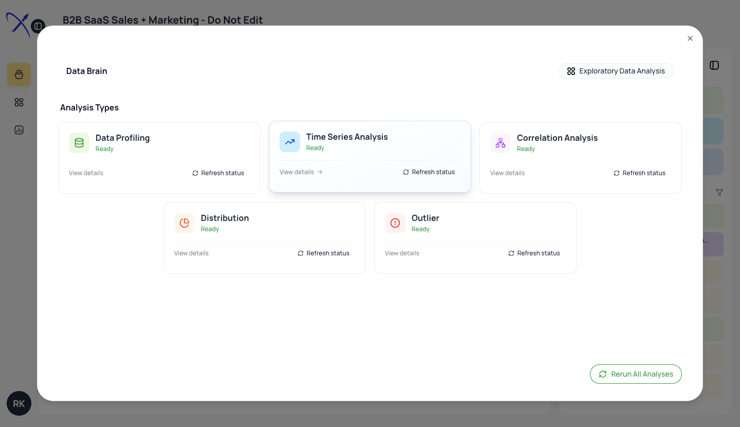 Interactive Decision Board showing trade-offs and impact scores