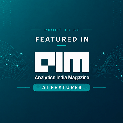 DecisionX featured in Analytics India Magazine AI Features for its enterprise AI decision intelligence platform.