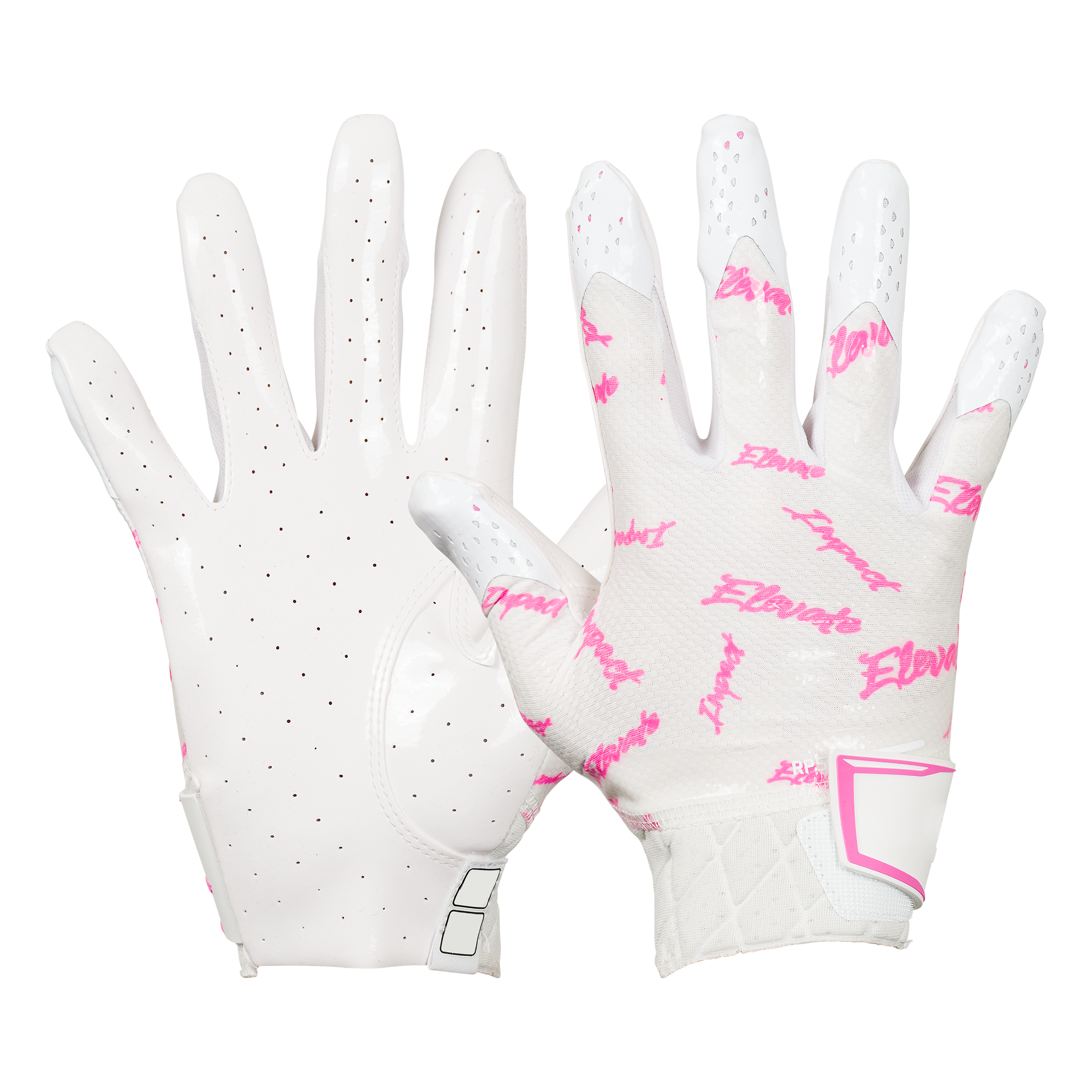 WHITE/PINK "ELEVATE" LIMITED-EDITION GLOVES