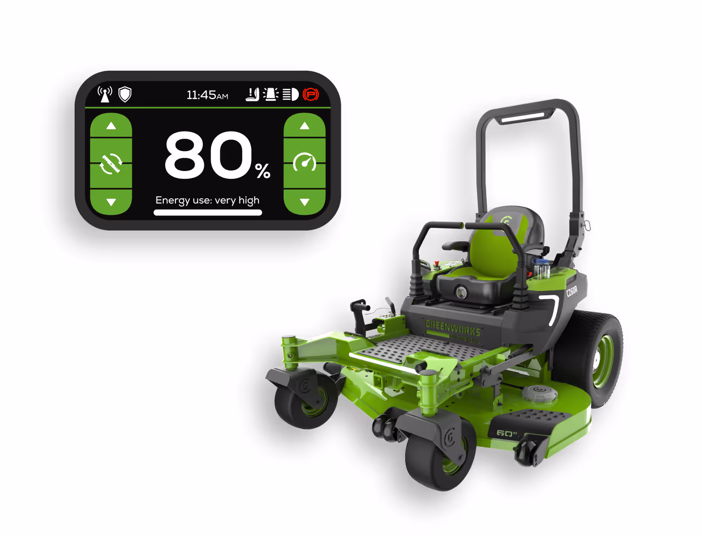Cover image for Greenworks Commercial OptimusZ GUI project, displayed on the Work page