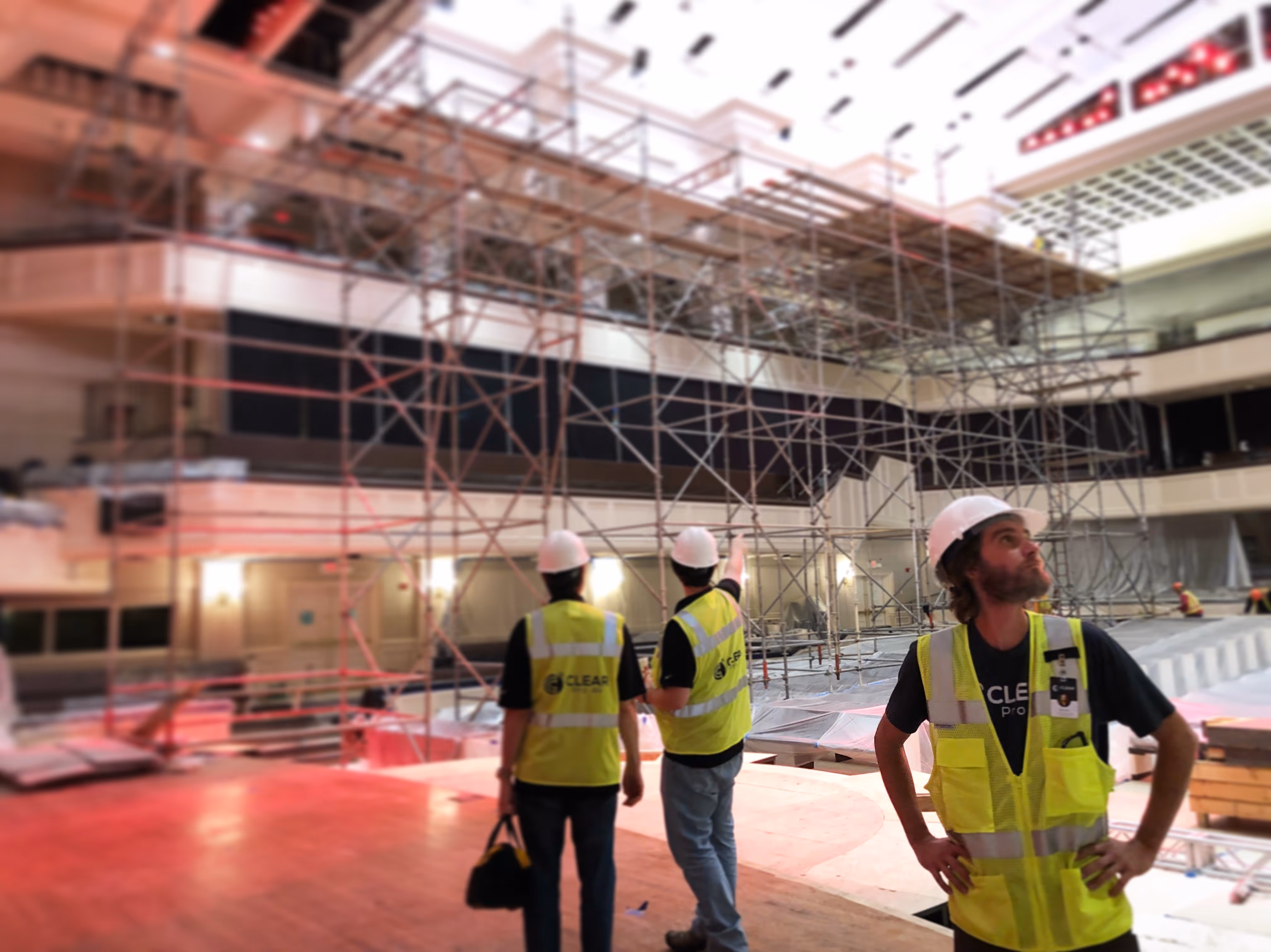 Clear ProAV Church Integration Construction