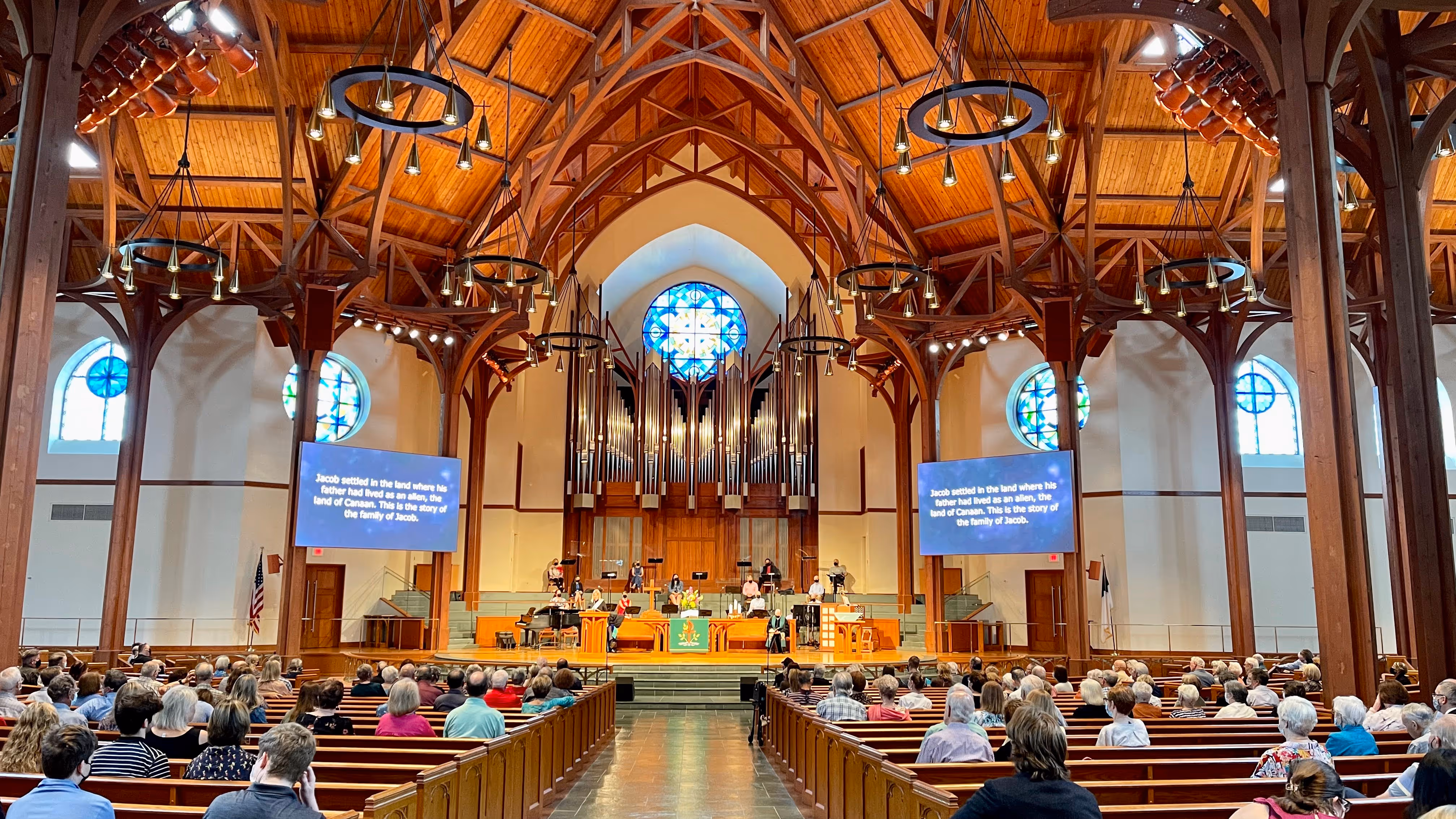 Clear ProAV First United Methodist Church Richardson Absen LED Walls