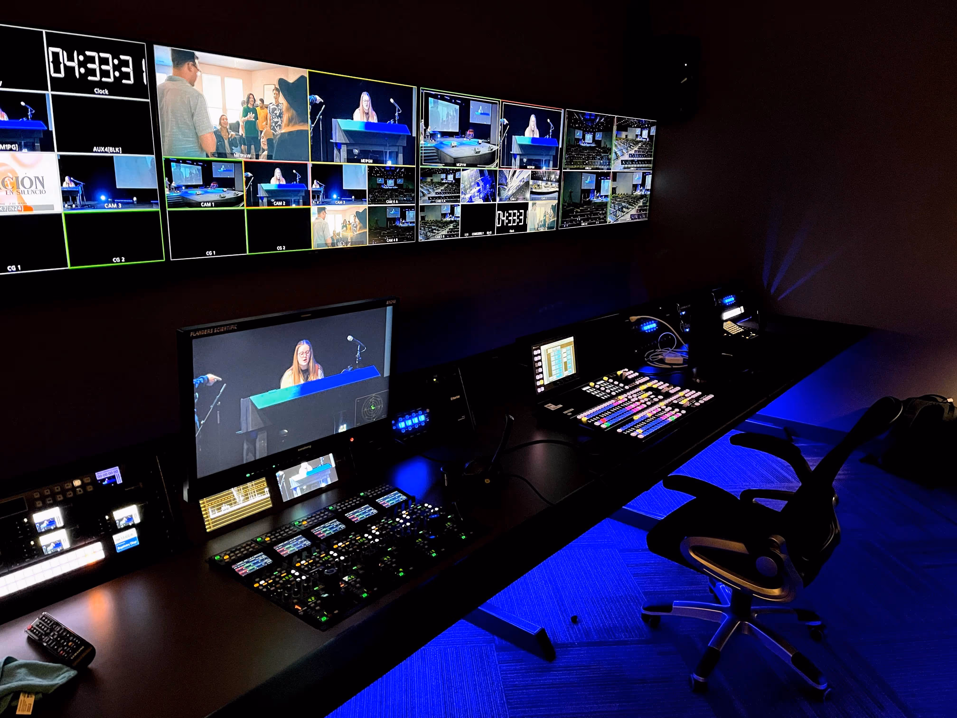 Clear ProAV - Northplace Video Control Room