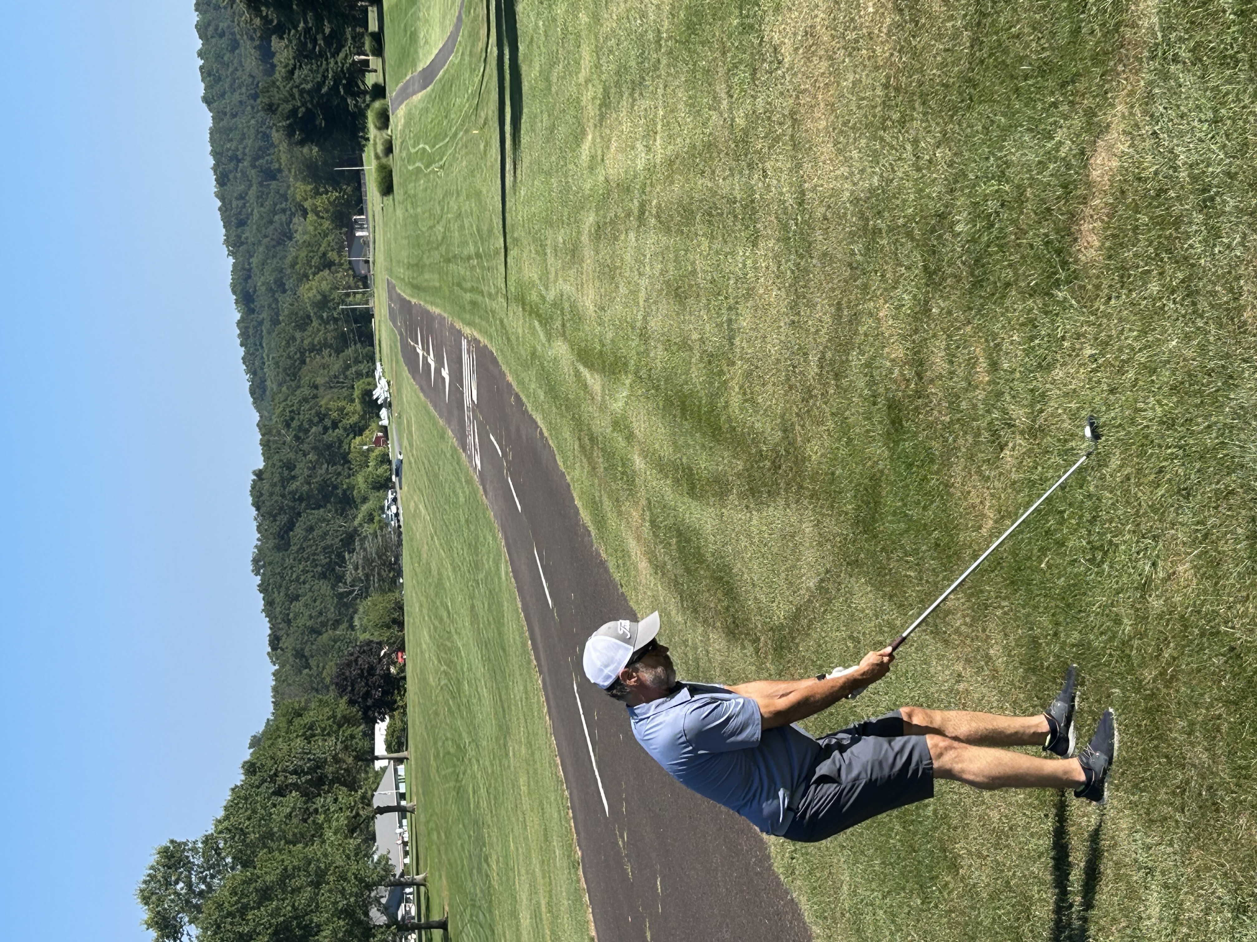 User Submitted photo with caption Approach at Butter Valley (to the 18th  green)