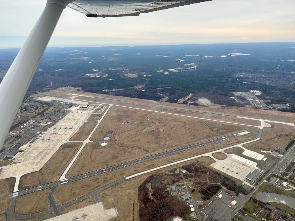 User Submitted photo with caption McGuire Tarmac