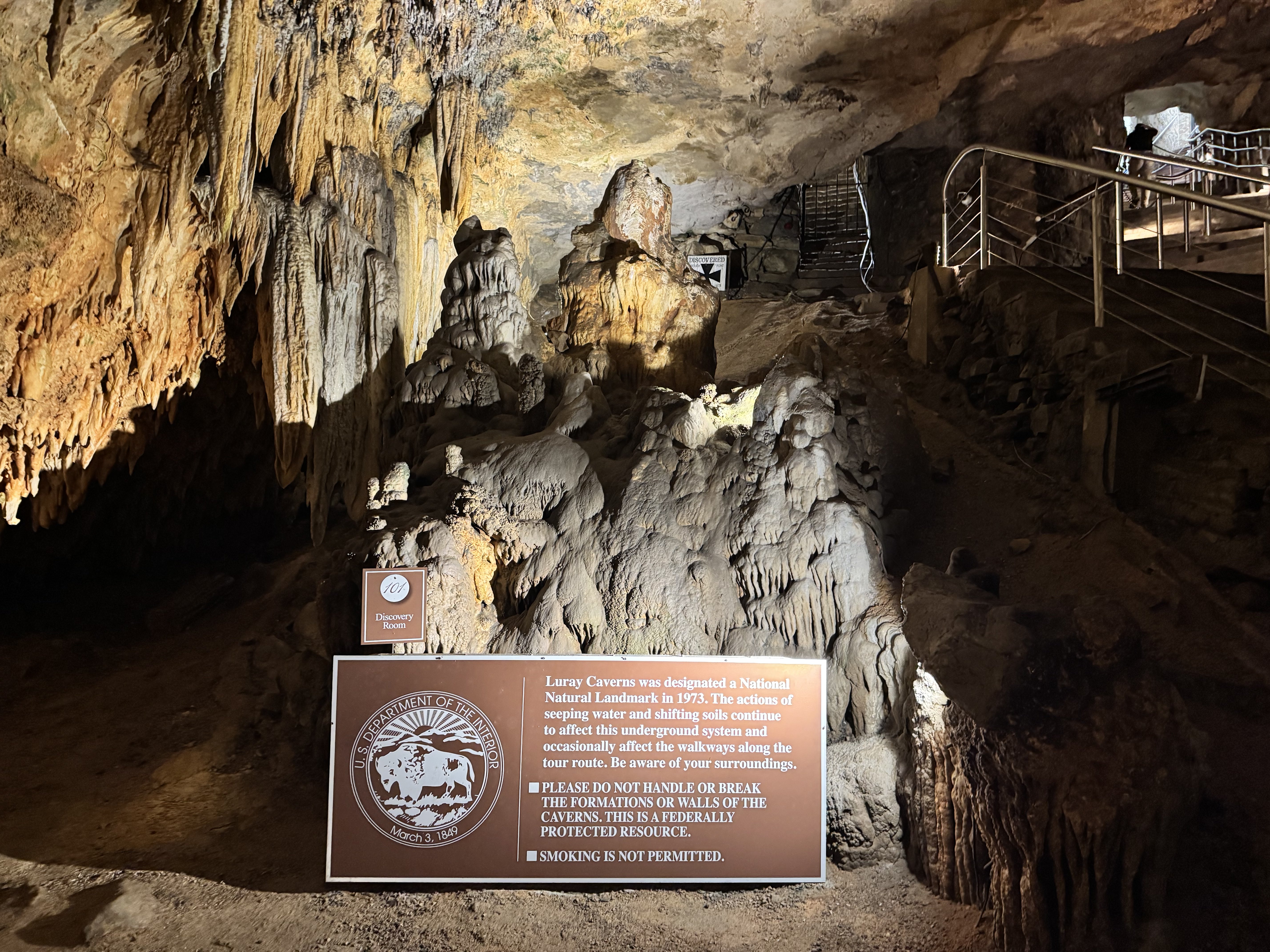 User Submitted photo with caption Luray Caverns - Close to KLUA - Amazing Day - Great Town and helpful FBO
