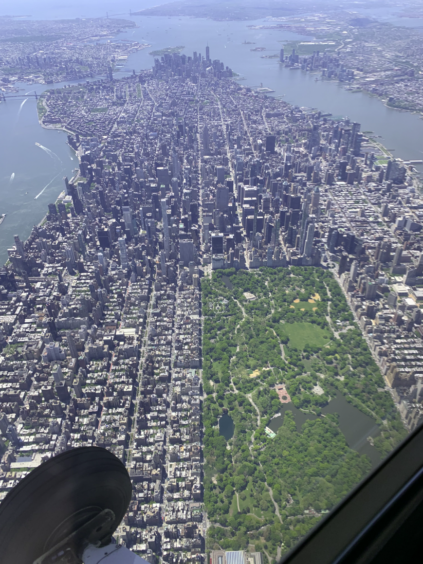 User Submitted photo with caption Over the NYC Bravo