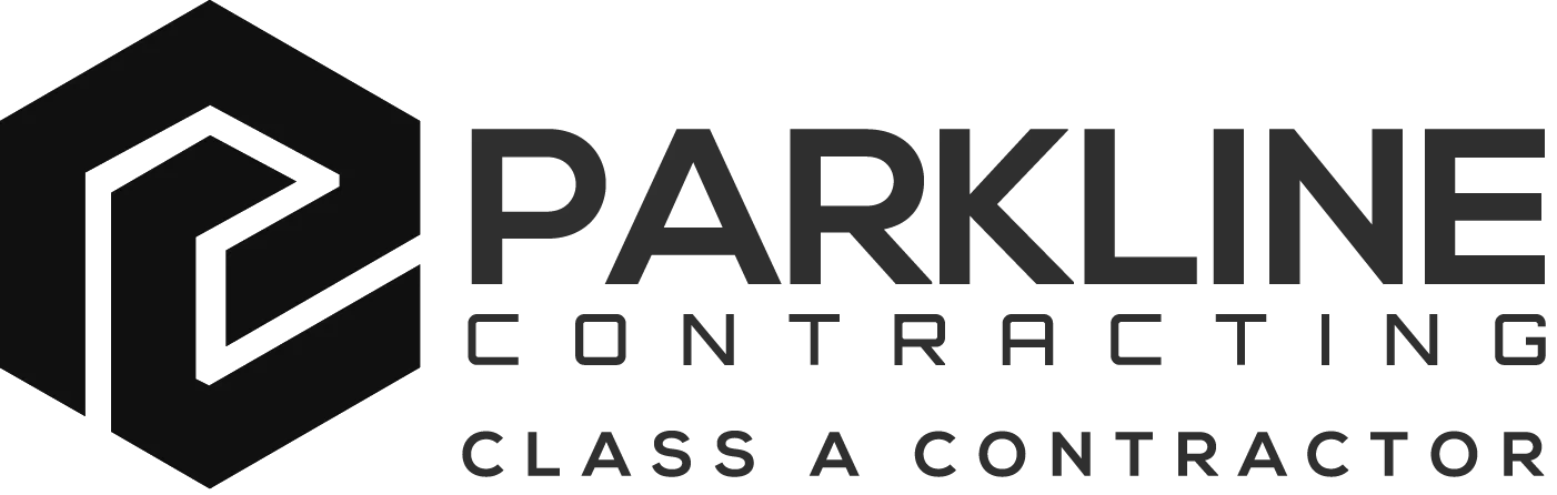 This is a picture of the Parkline Contracting logo.