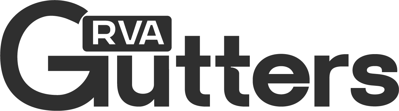 This is the RVA Gutters logo.