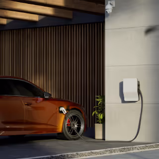 Auto an Wallbox