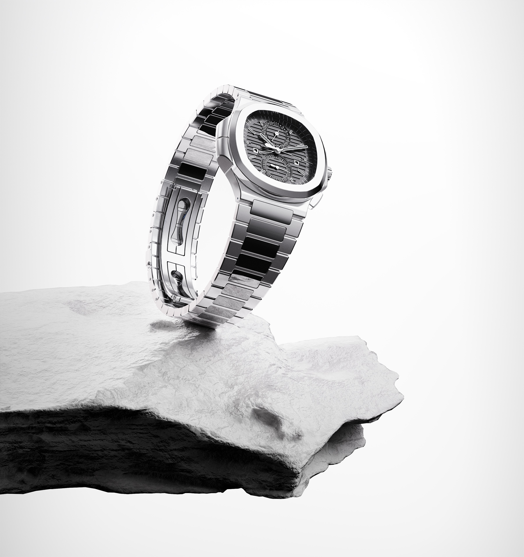 Wrist watch rendering archive