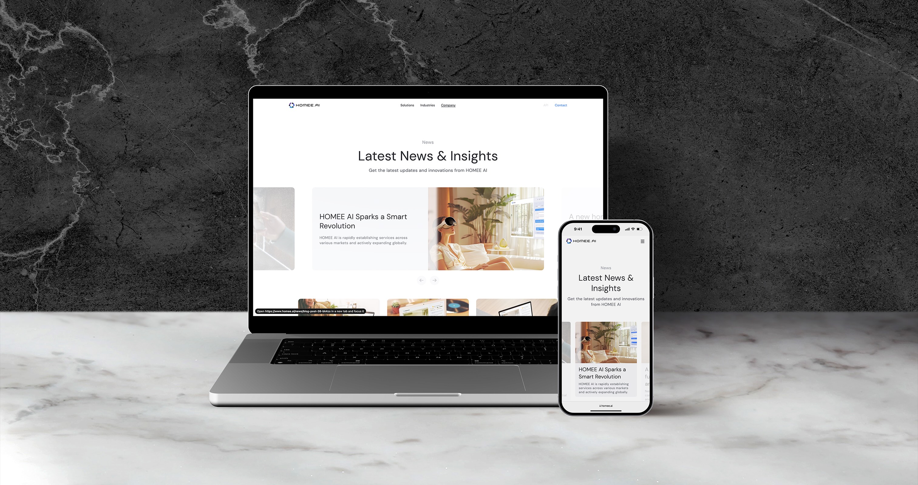HOMEE AI Web multi device 1