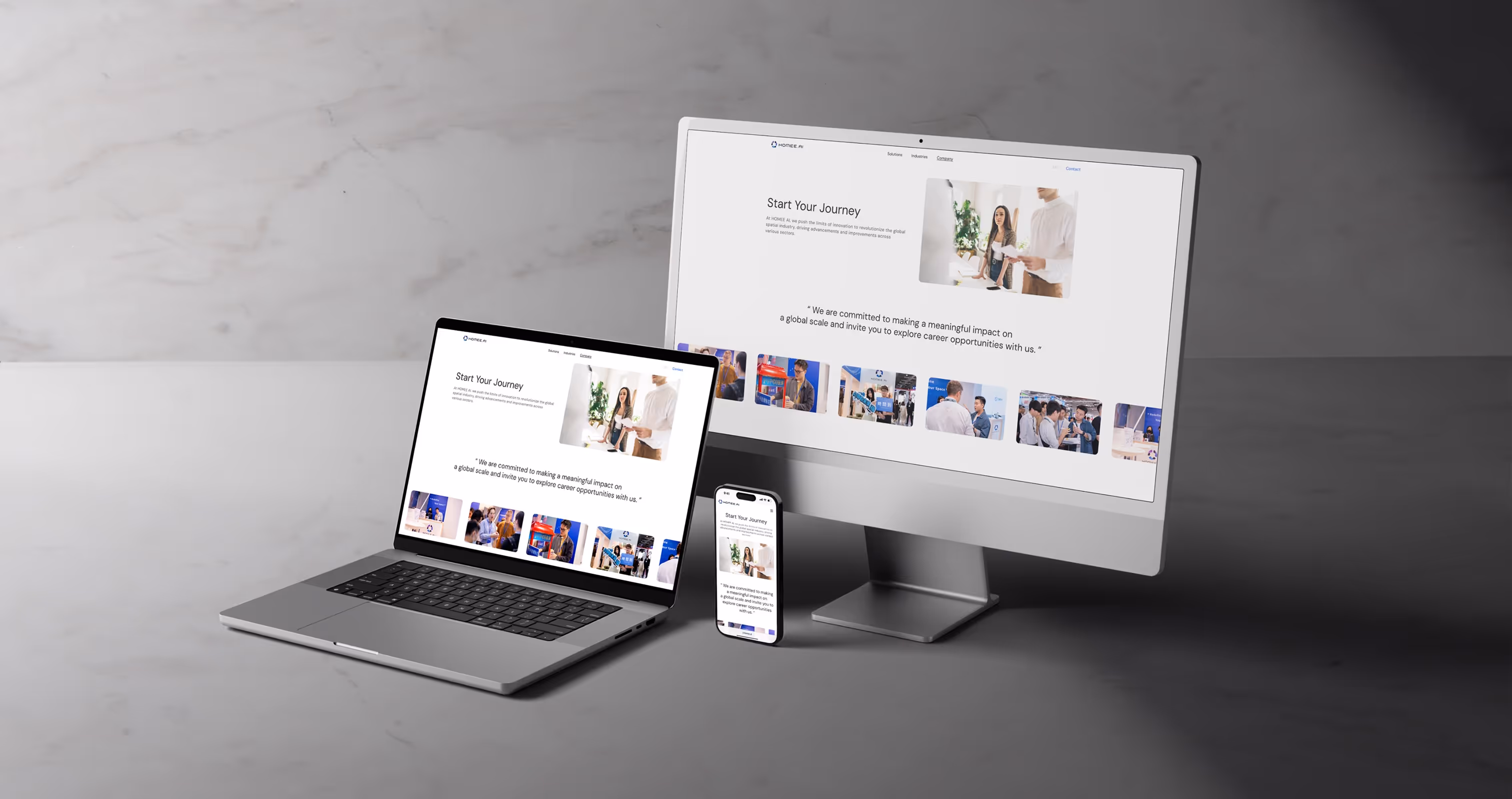 HOMEE AI Web multi device 2