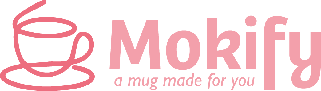 Logo van Mokify - gepersonaliseerde mokken voor bedrijven