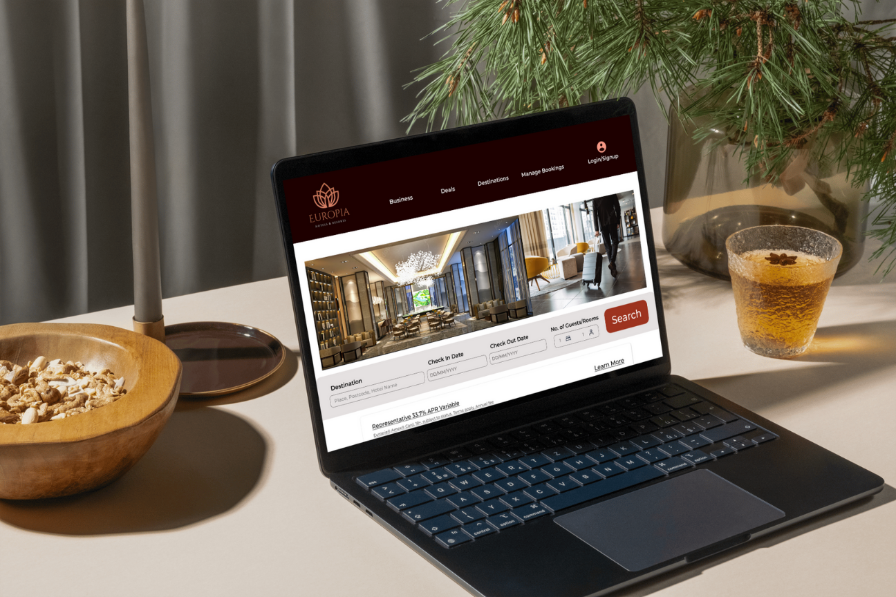 Hotel Web Mockup