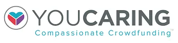 YouCaring logo with tagline Compassionate Crowdfunding.