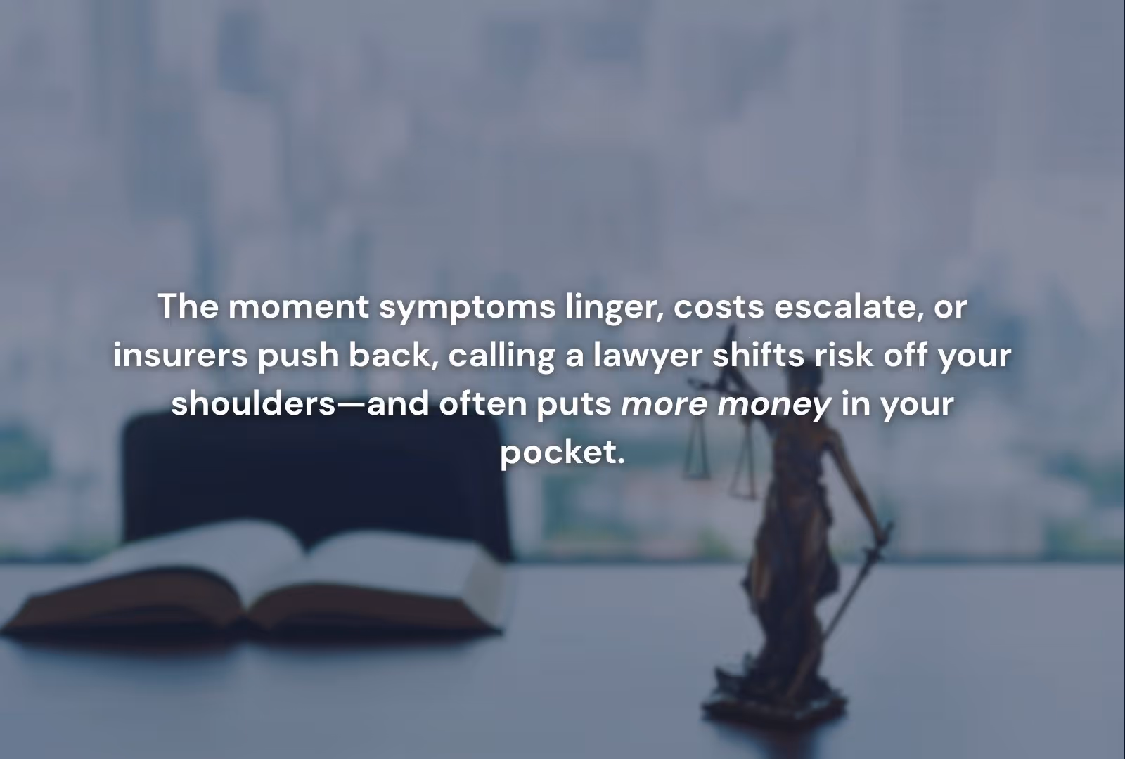 Personal Injury Lawyer for a Minor Injury