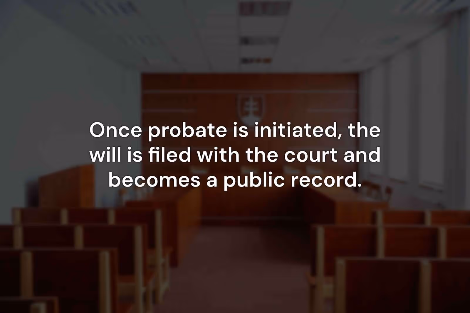 Public Record After Filing