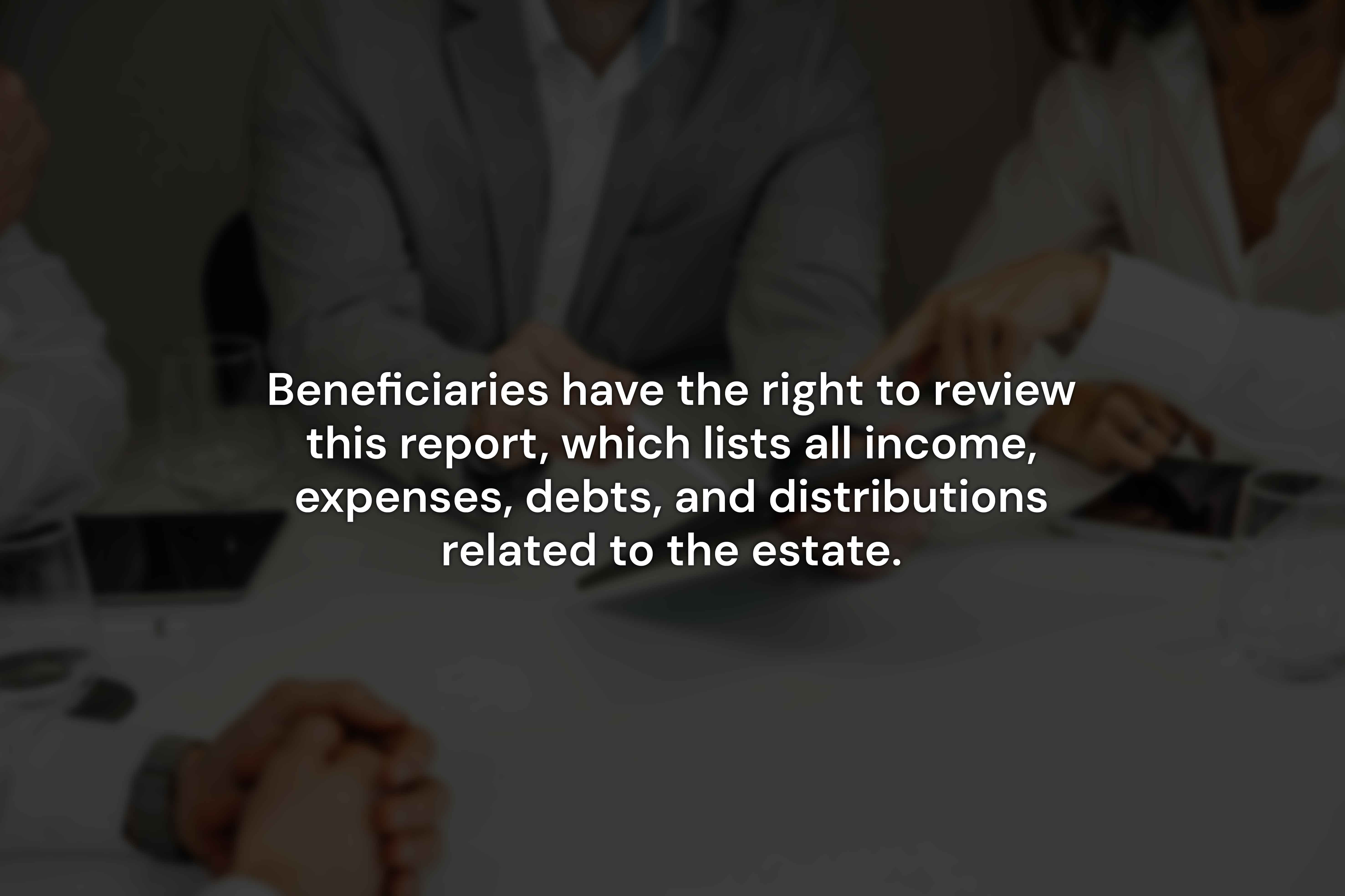 Right to an Accurate Accounting