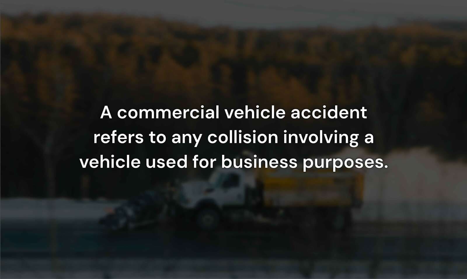 Commercial Vehicle Accidents - avian