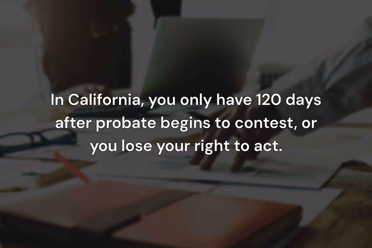 Time Limits for Contesting a Will